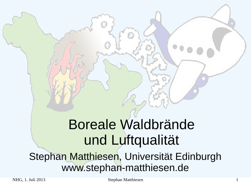 Vortrag NHG Waldbrände